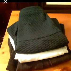 3 LOFT skater skirts